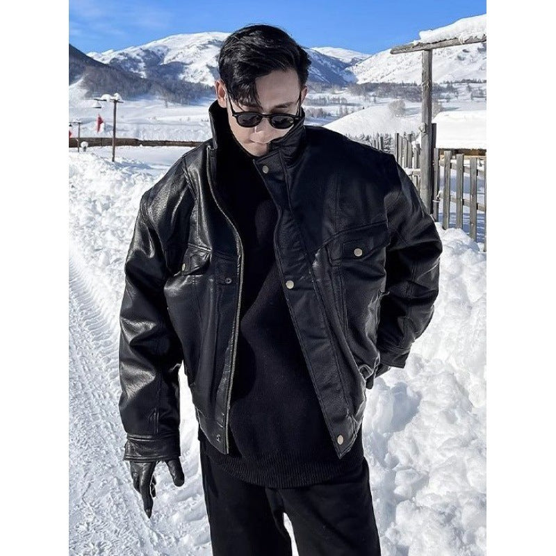 Men's Black Winter Jacket