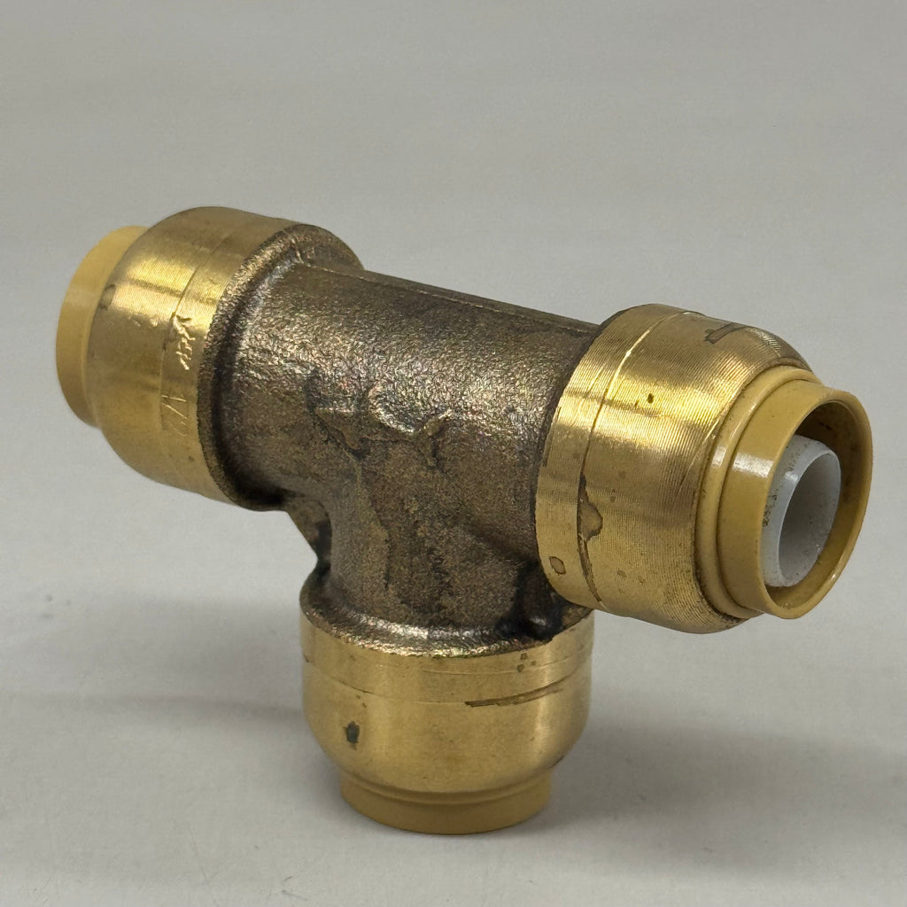 SharkBite 1/2-in. Push-to-Connect Brass Tee (U362LFA)