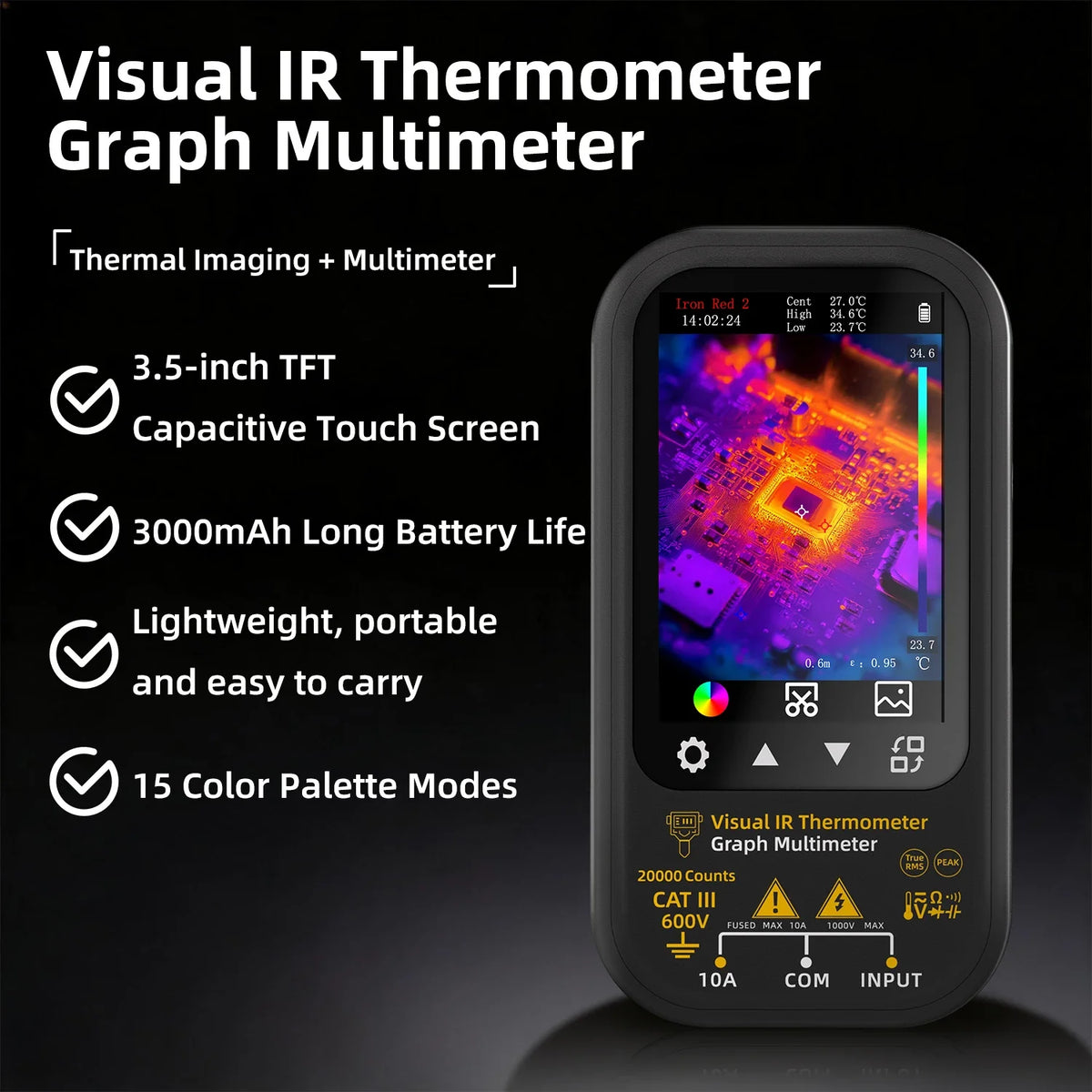 BSIDE SH6 Thermal Imaging Multimeter