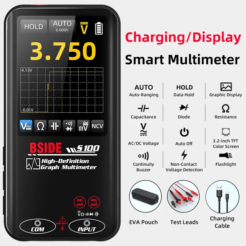 BSIDE S100 Smart Graphic Multimeter