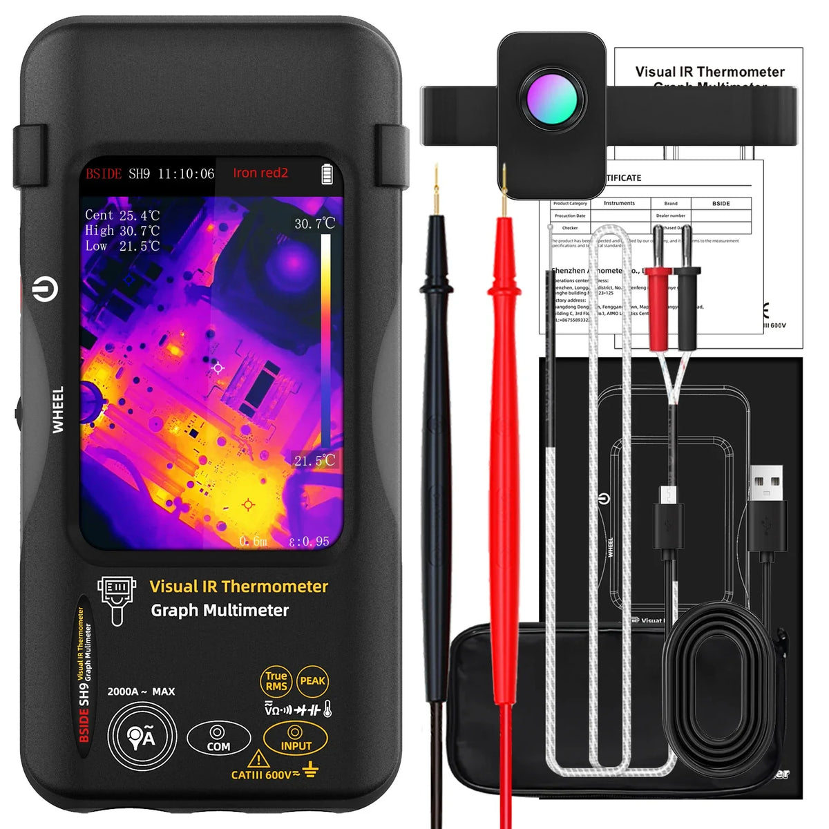 BSIDE SH9 Industrial Thermal Camera
