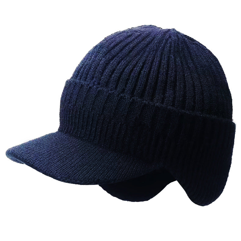 Men's Knit Thermal Earflap Beanie