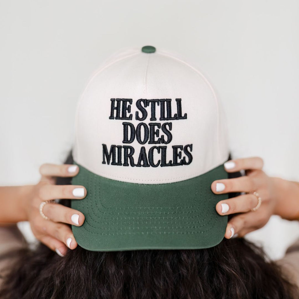 He Still Does Miracles Christian Hat