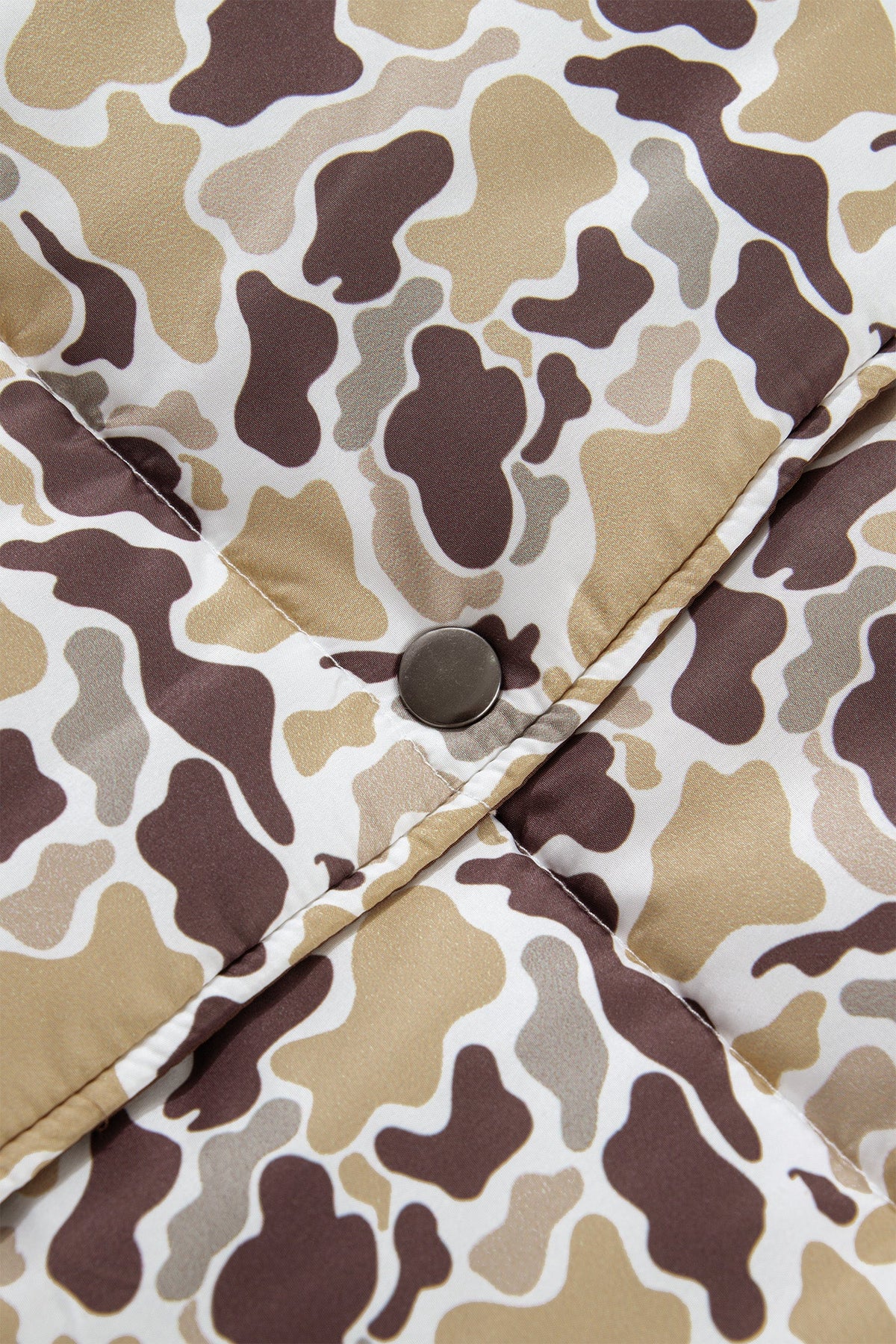 Women's Camo Quilted Puffer Coat