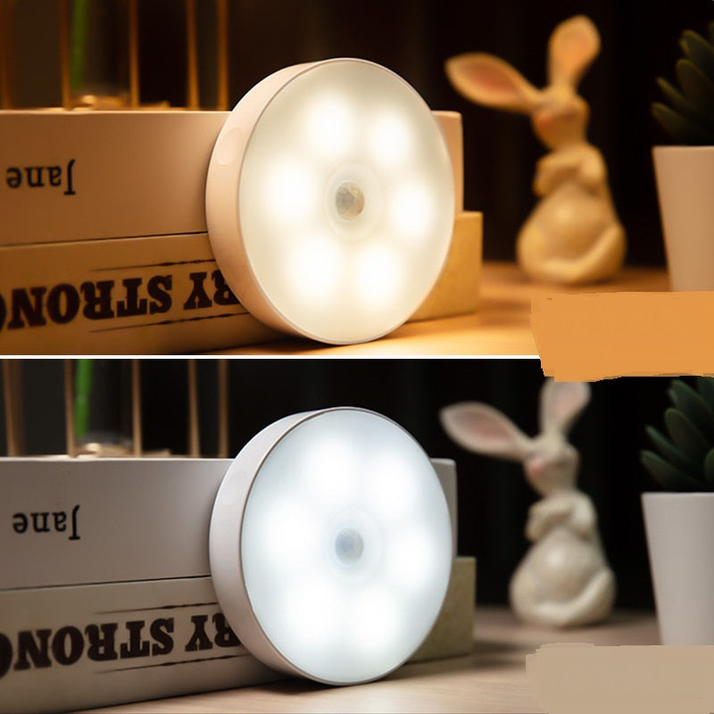Rechargeable Motion-Sensor LED Puck Lights
