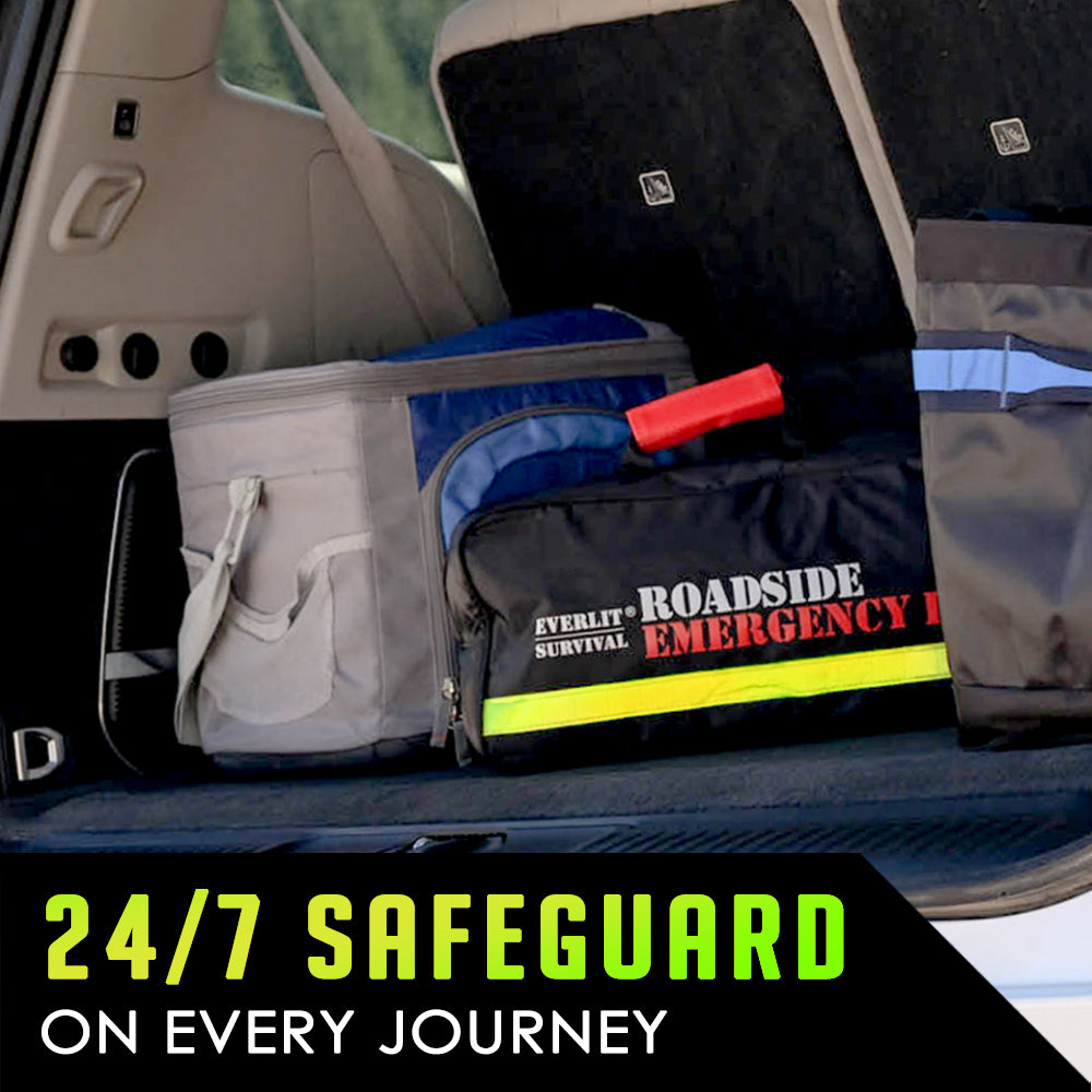 Road Guardian Roadside Emergency & First Aid Kit