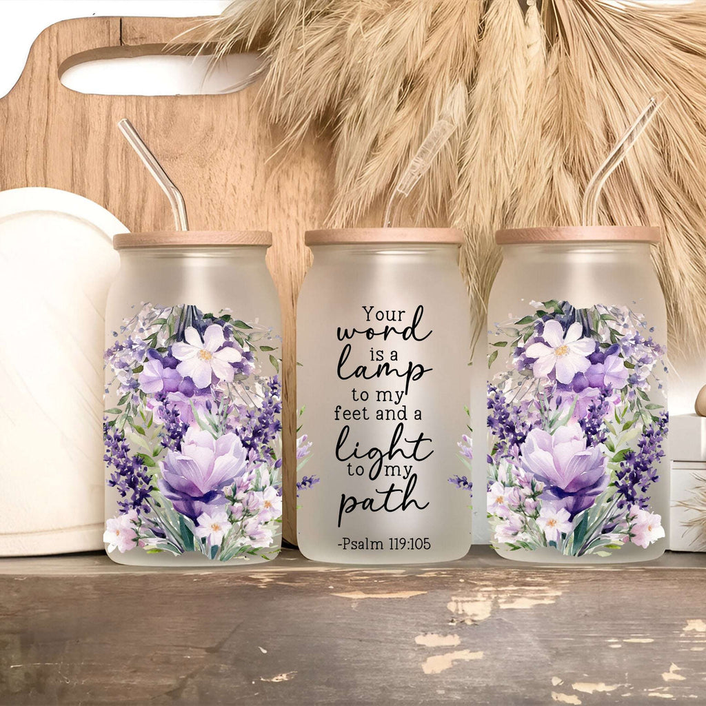 Floral Bible Verse Drinkware — Cup, Mug & Tumbler