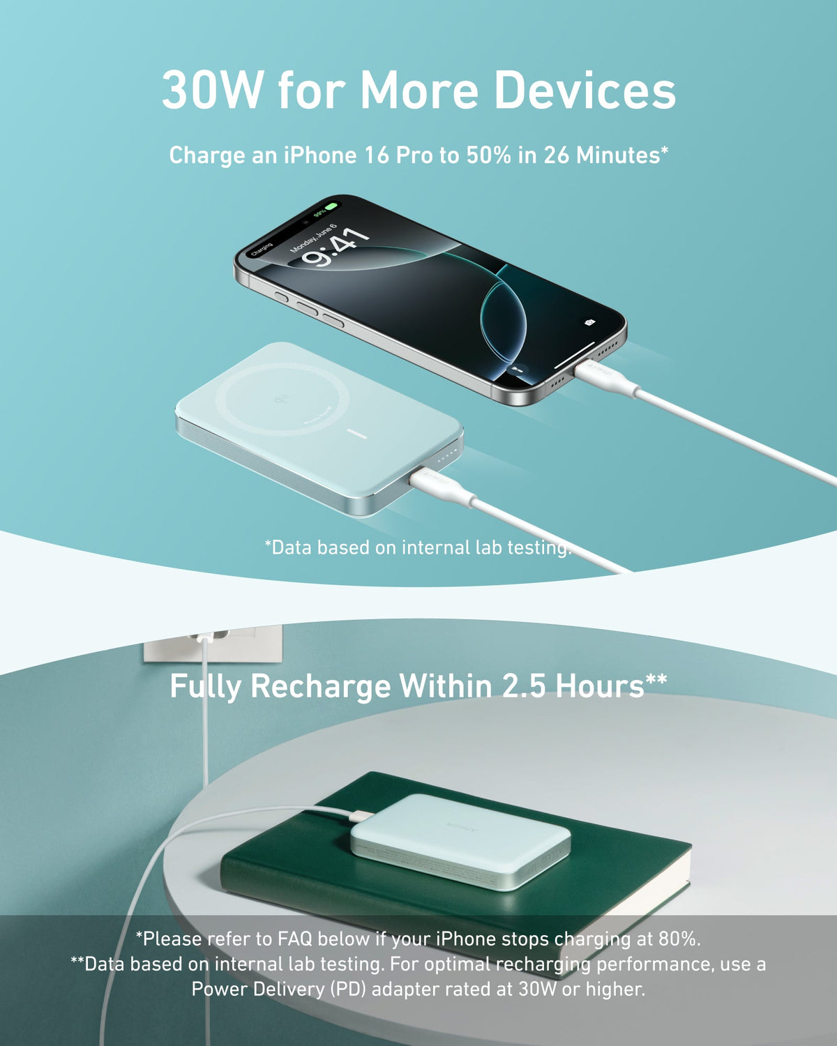 Anker MagGo Slim 10K Magnetic Power Bank