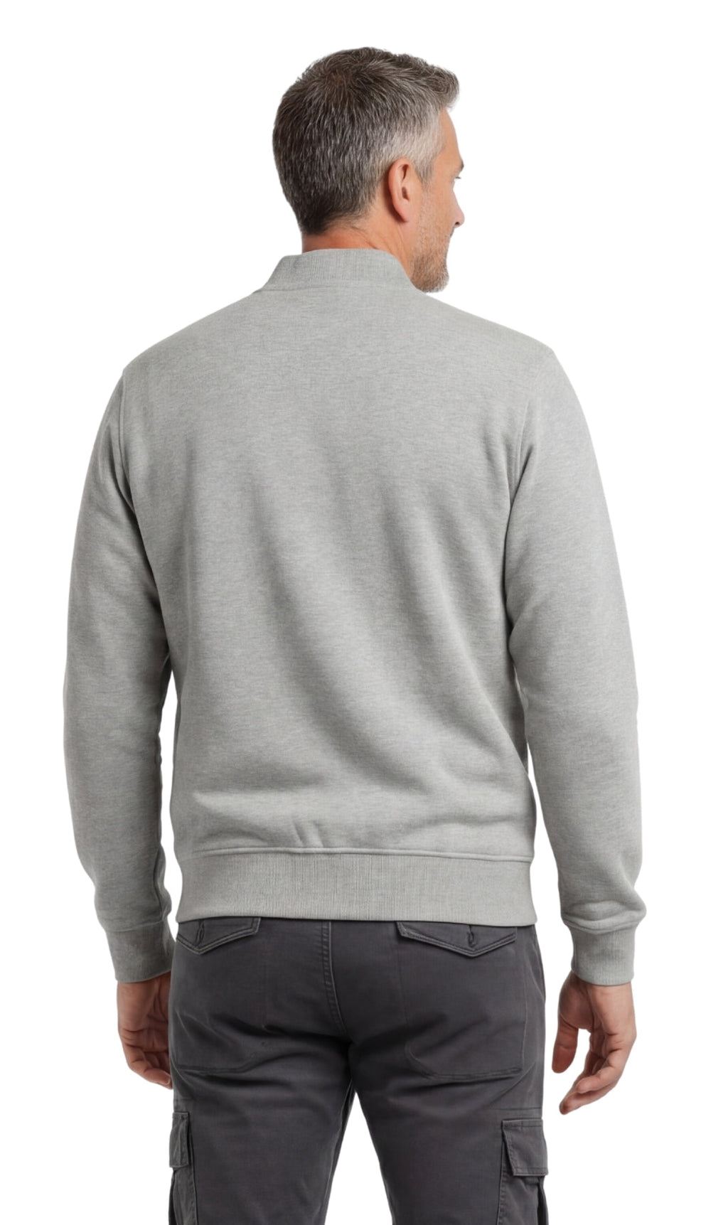 Men's Lightweight Baseball Fleece Jacket