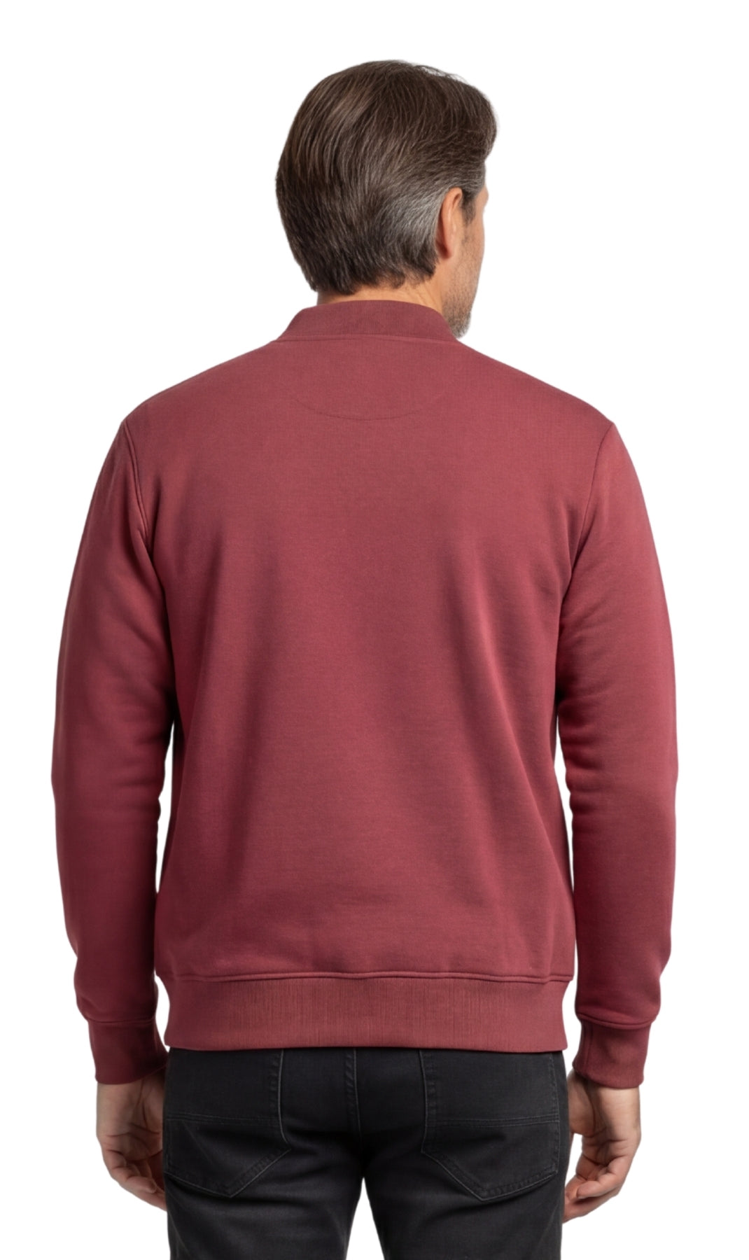 Men's Lightweight Baseball Fleece Jacket