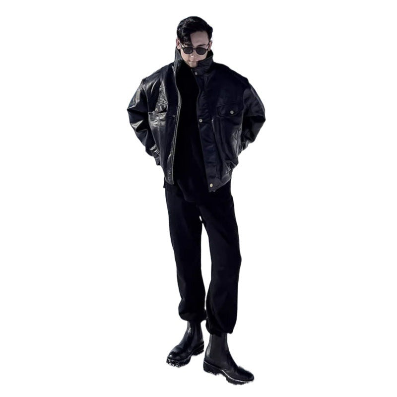 Men's Black Winter Jacket