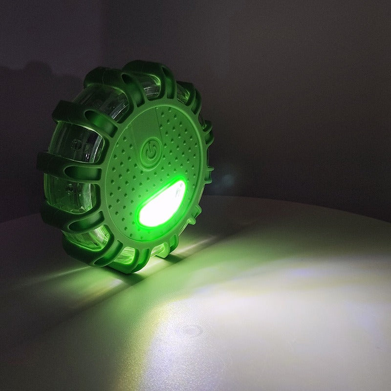 Magnetic LED Roadside Safety Light