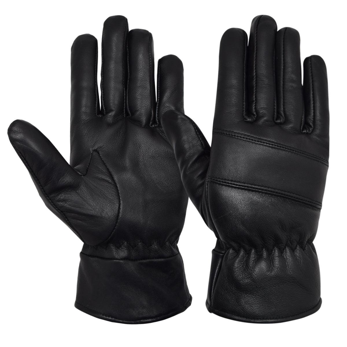 Men's Genuine Leather Thermal Work Gloves