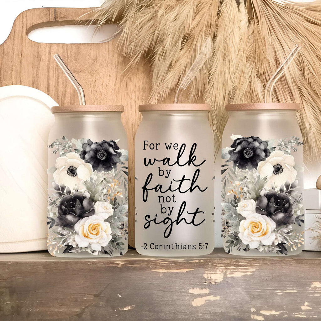 Floral Bible Verse Drinkware — Cup, Mug & Tumbler