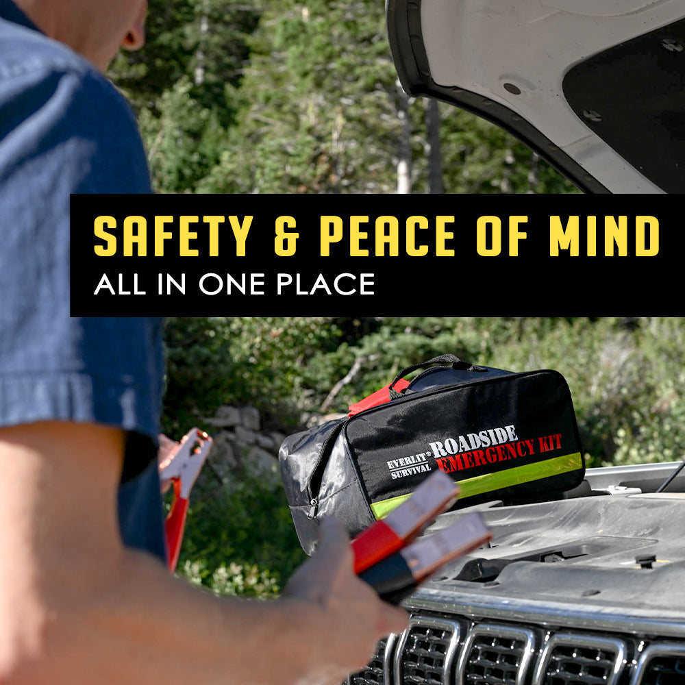 Road Guardian Roadside Emergency & First Aid Kit