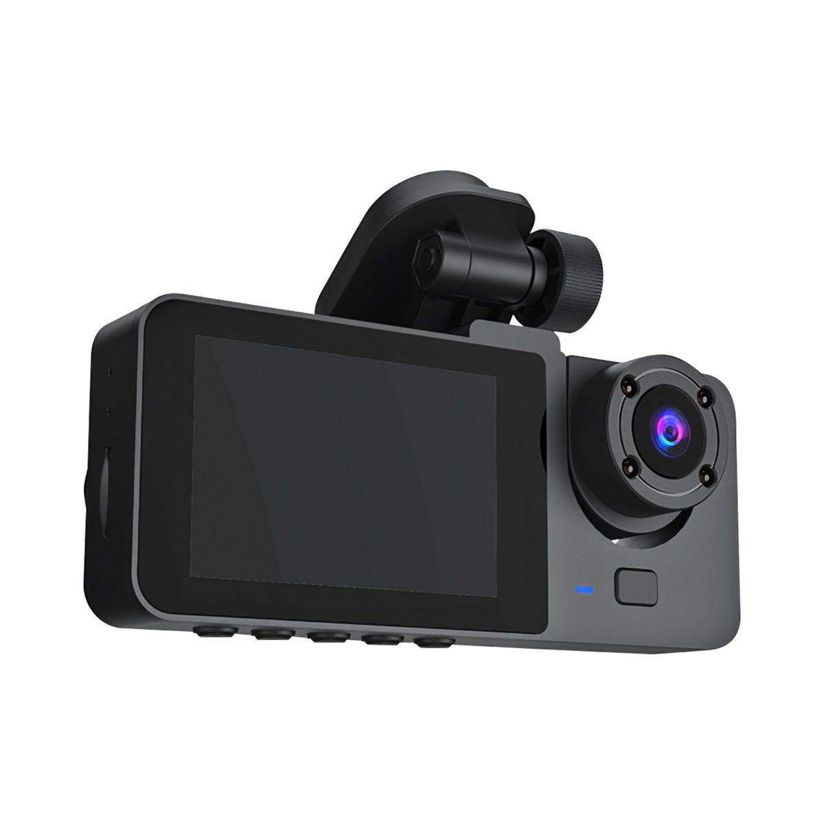 3-Channel Dash Cam with 32GB Card