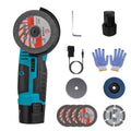 12V Cordless Mini Angle Grinder Kit with 2 Batteries
