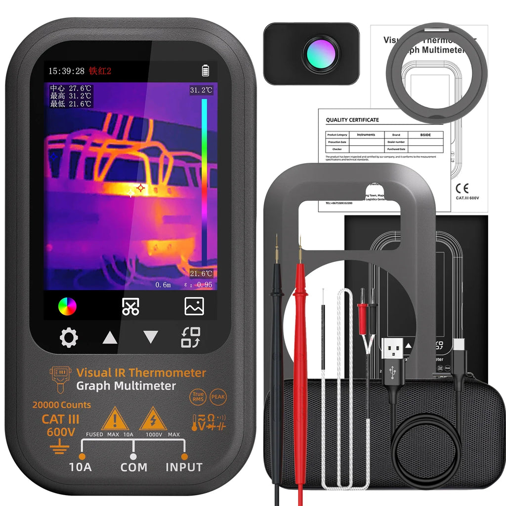 BSIDE SH8 Thermal Imaging Multimeter with Macro Lens