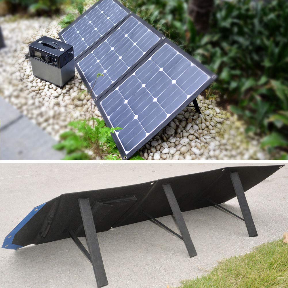 ACOPower 120W Foldable Solar Suitcase