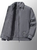 Men's Corduroy Sherpa-Lined Winter Jacket