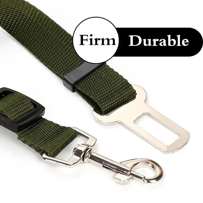 Adjustable Dog Car Seat Belt Leash