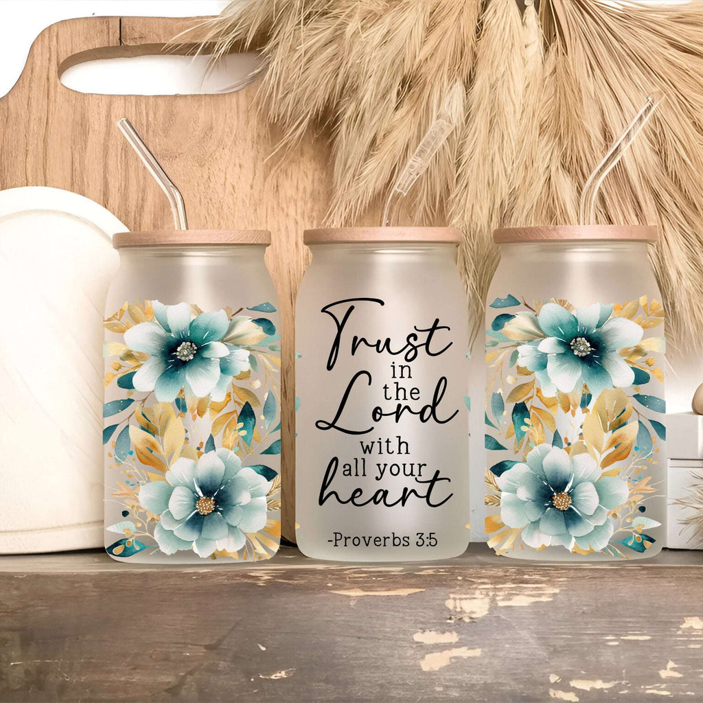 Floral Bible Verse Drinkware — Cup, Mug & Tumbler