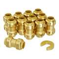 VEVOR 1/2-in. Push-Fit Pipe Fittings — 12-Piece Set