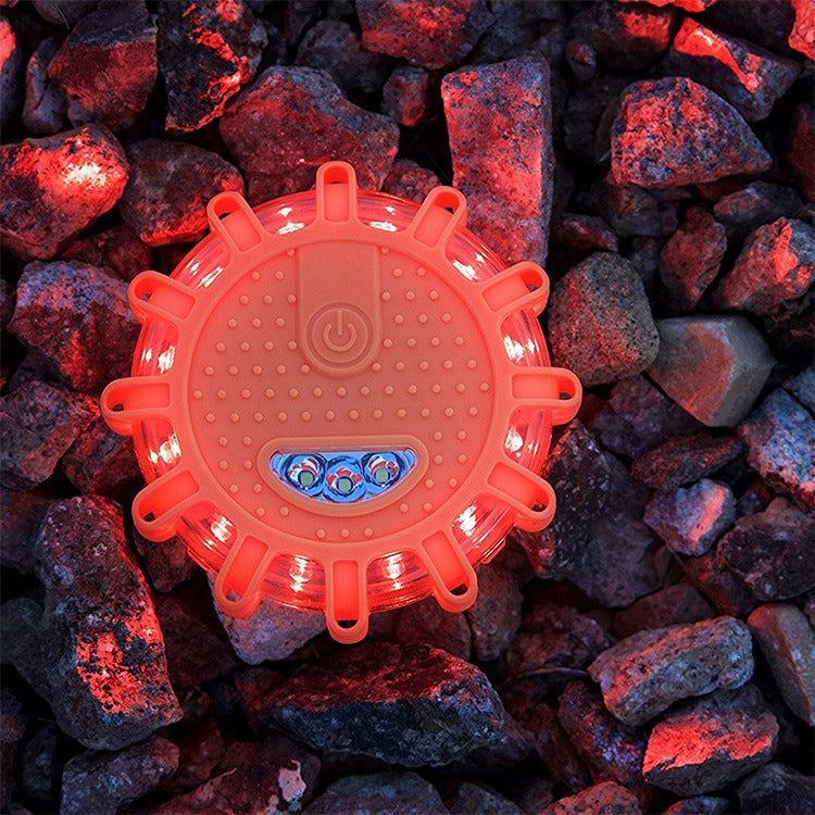 Magnetic LED Roadside Safety Light