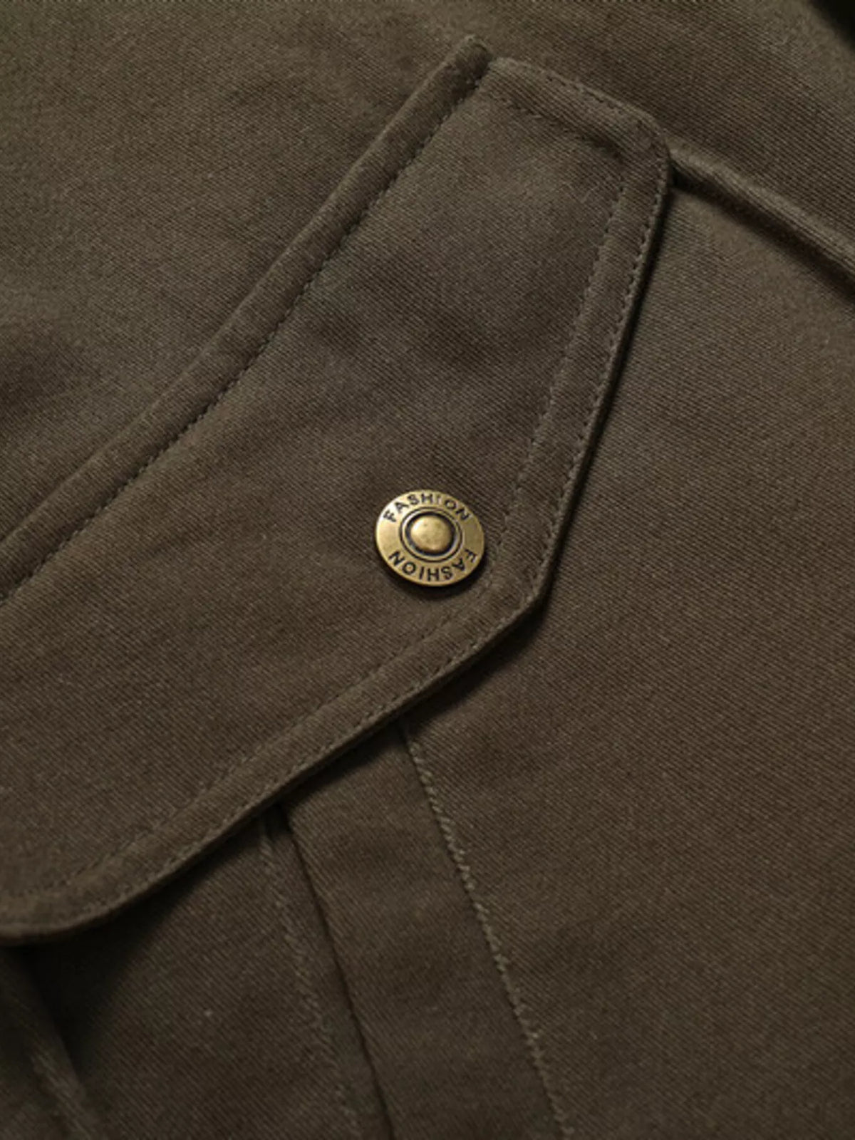 Men's Warm Sherpa-Lined Jacket