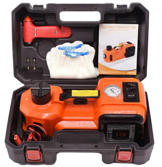 Electric Hydraulic Car Jack – Portable Automotive Tire Change & Emergency Jack