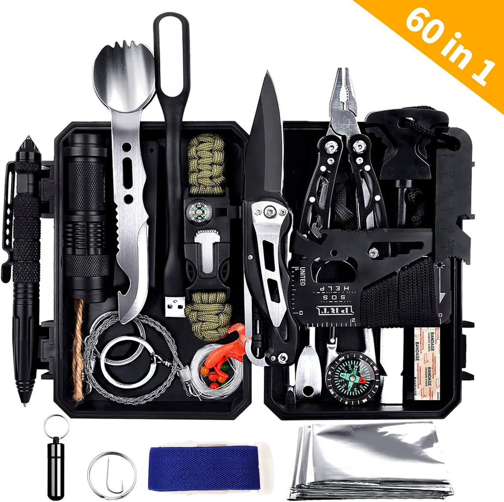 VOTAGOO 60-in-1 Emergency Survival Kit