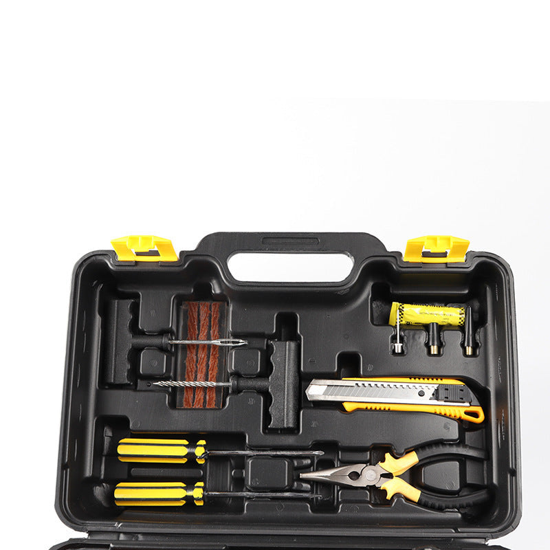 12V Electric Tire Inflator & Emergency Repair Kit