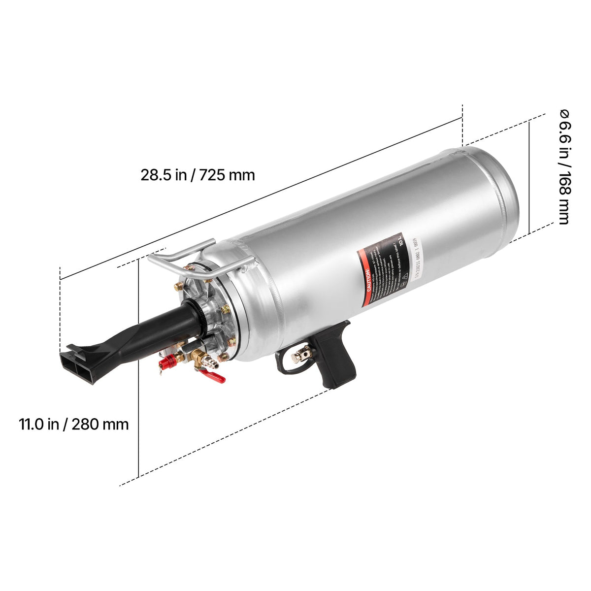 VEVOR 2.6-Gal Portable Tire Bead Seater