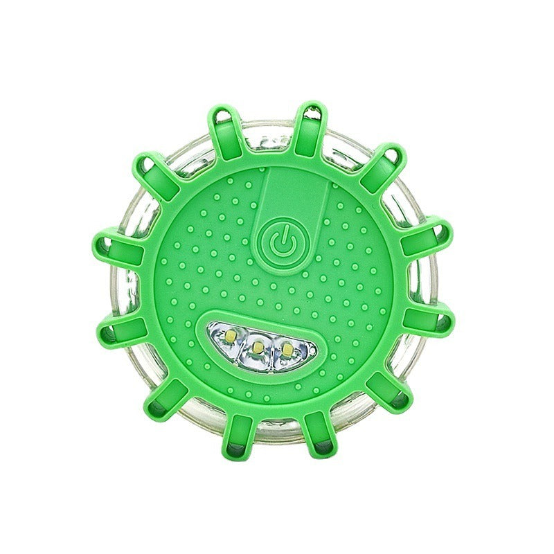 Magnetic LED Roadside Safety Light