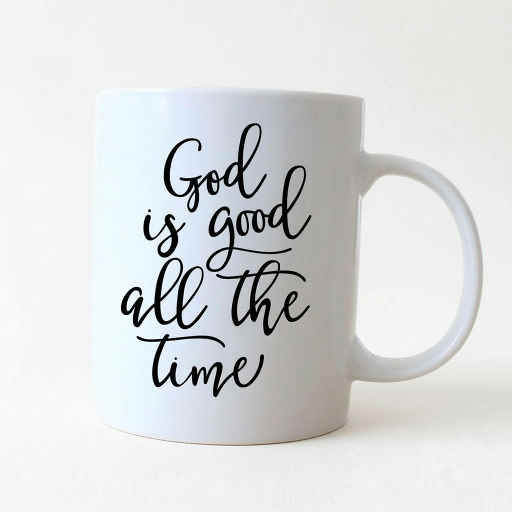 God Is Good Christian Coffee Mug