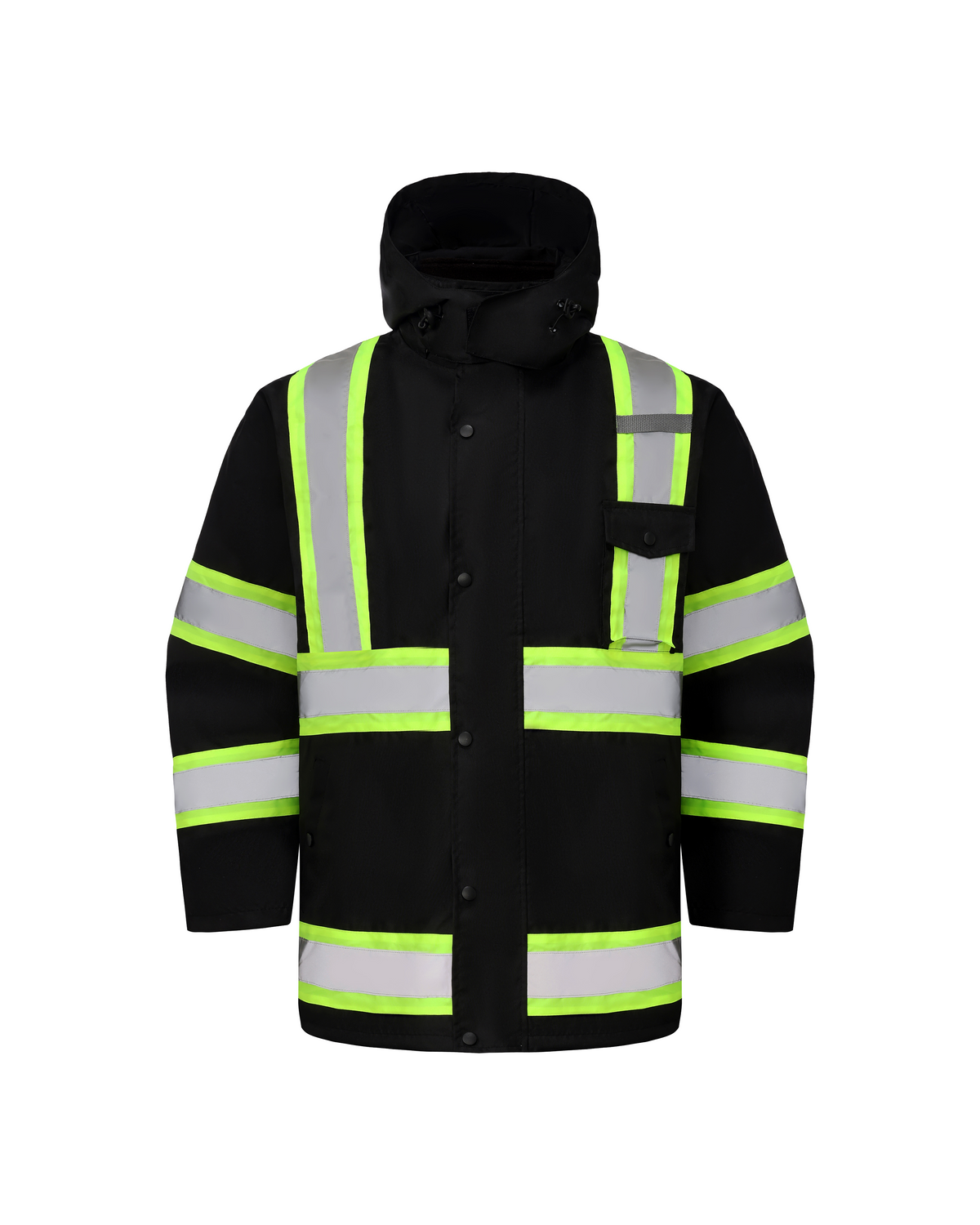 Kiwi 3-in-1 High-Visibility Fleece-Lined Safety Jacket