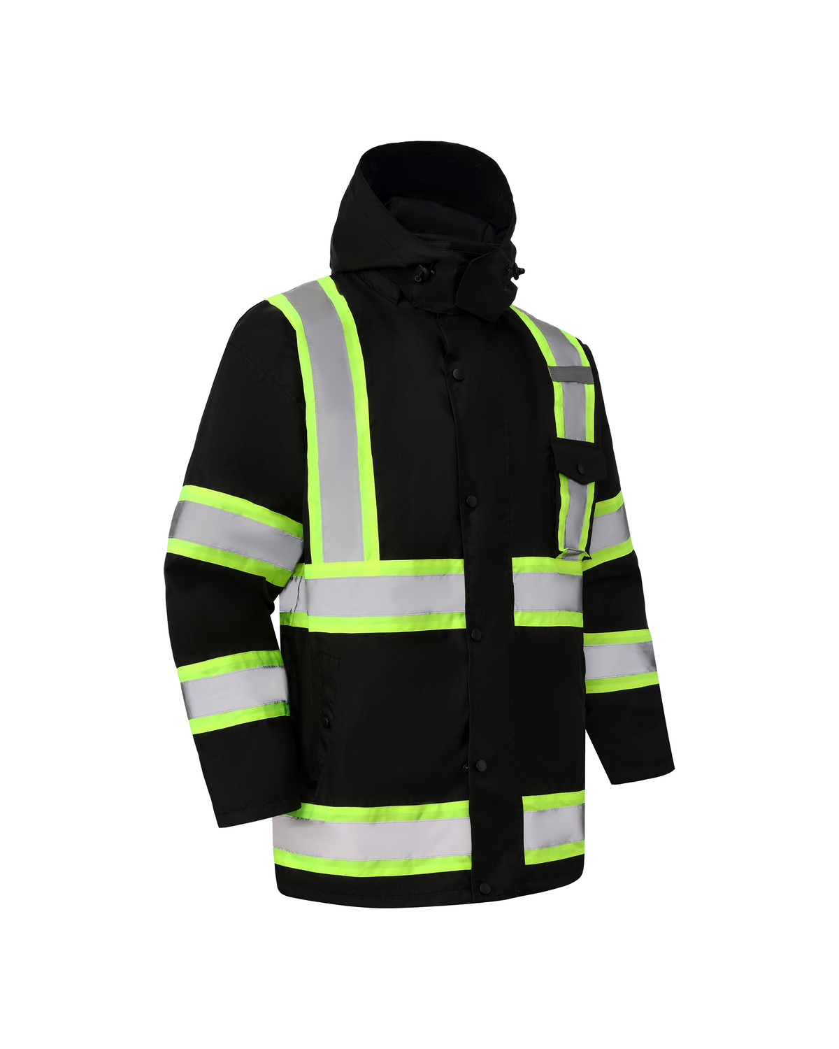 Kiwi 3-in-1 High-Visibility Fleece-Lined Safety Jacket