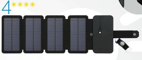 Foldable USB Solar Charger – 7.2W / 9W