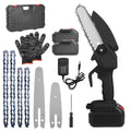 Cordless Mini Chainsaw Kit with 4 & 6 in. Chains