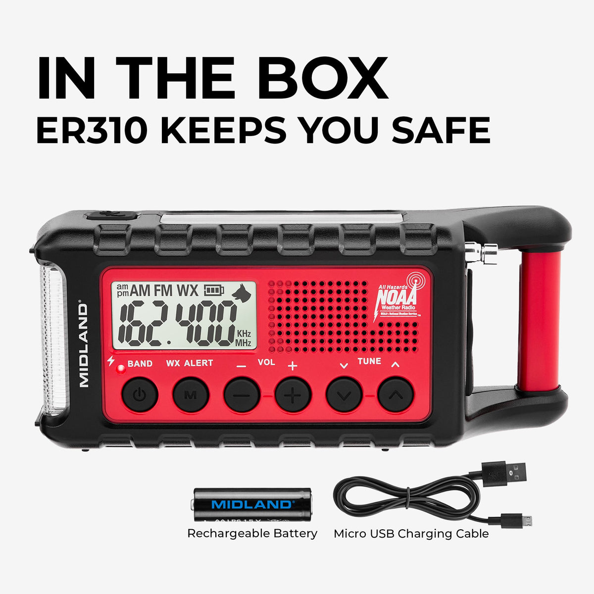 Midland ER310 Emergency Weather Radio