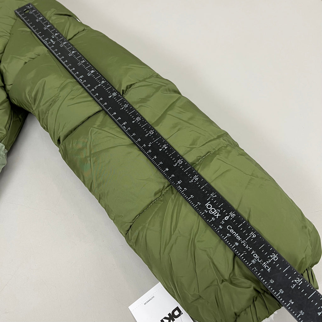 DKNY Boys' Puffer Parka - Olive, Size 14/16