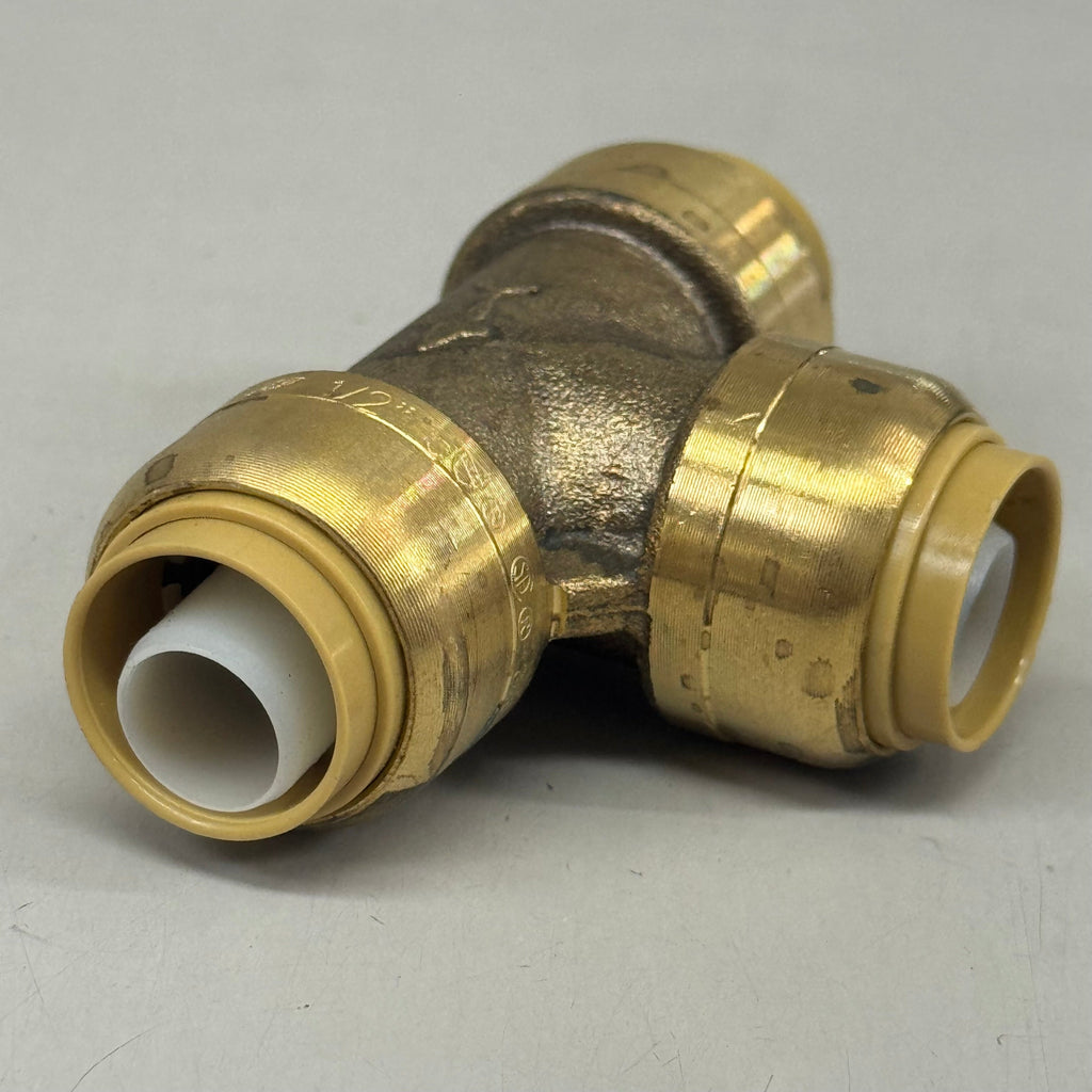 SharkBite 1/2-in. Push-to-Connect Brass Tee (U362LFA)