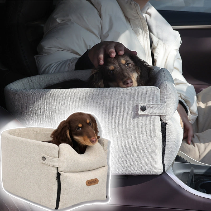 Portable Dog Car Seat & Travel Carrier