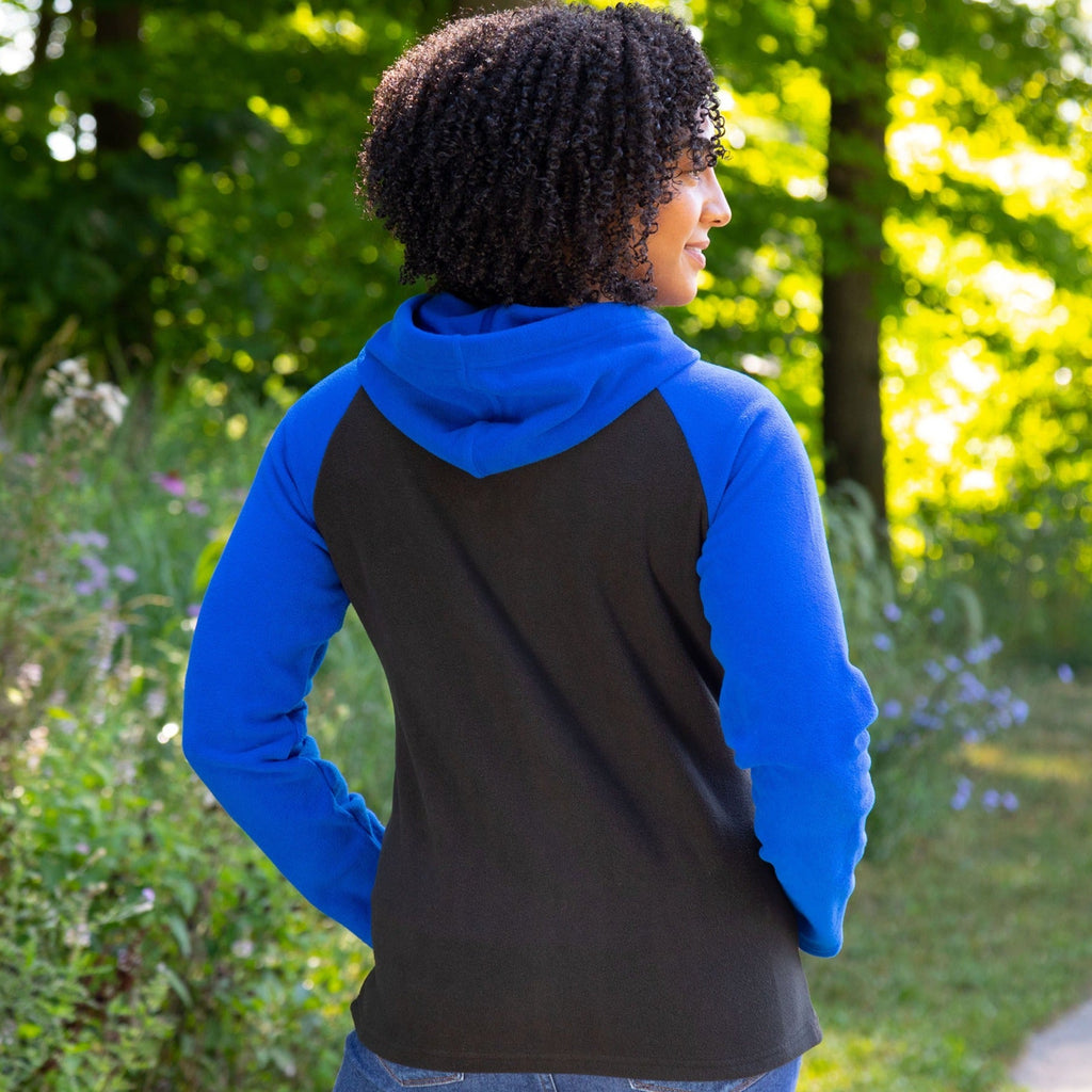 Women's Peace Love Paws Hooded Fleece Jacket