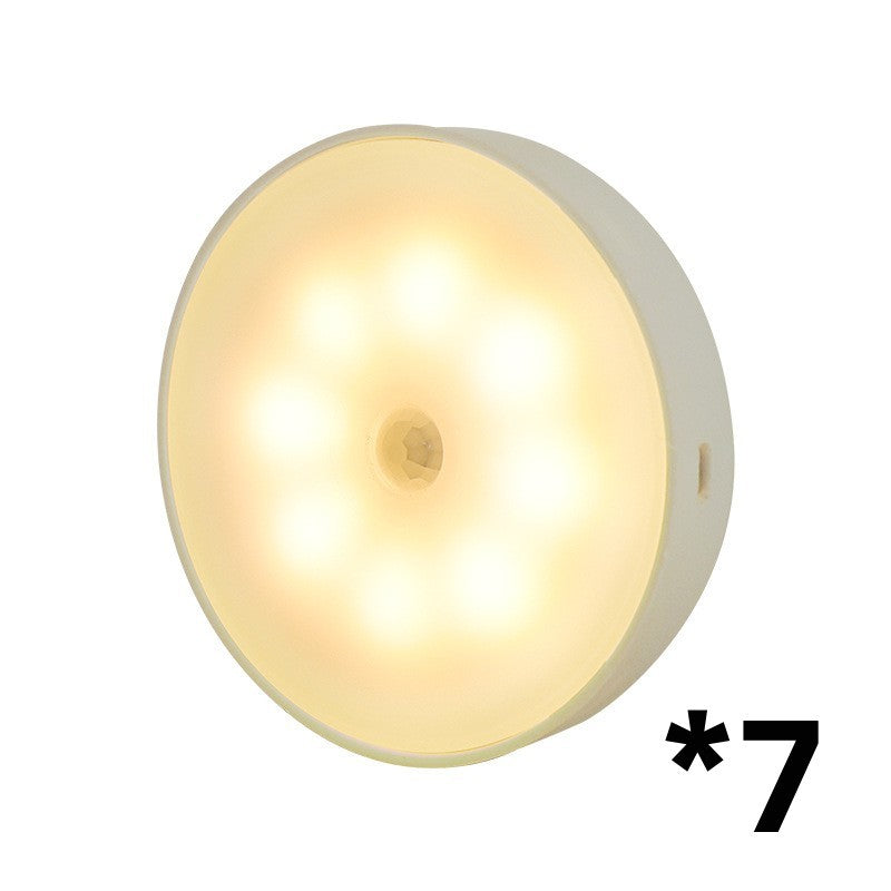 Rechargeable Motion-Sensor LED Puck Lights