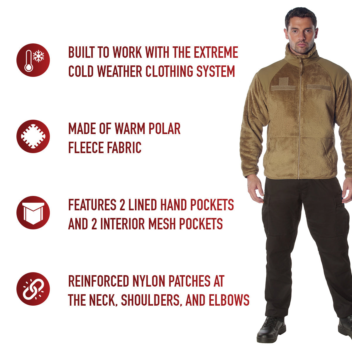 Rothco ECWCS Level 3 Fleece Jacket