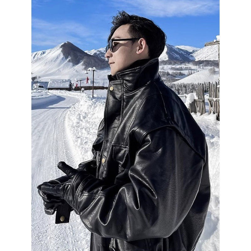 Men's Black Winter Jacket
