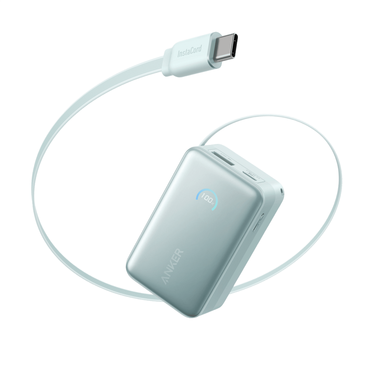 Anker Nano 10K 45W Power Bank with Retractable USB-C Cable