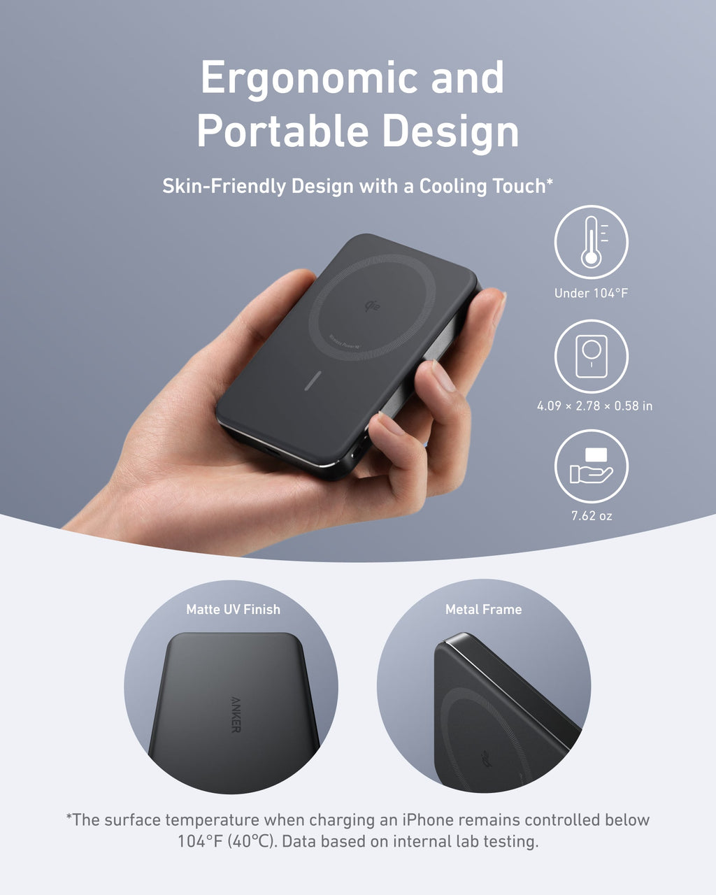 Anker MagGo Slim 10K Magnetic Power Bank