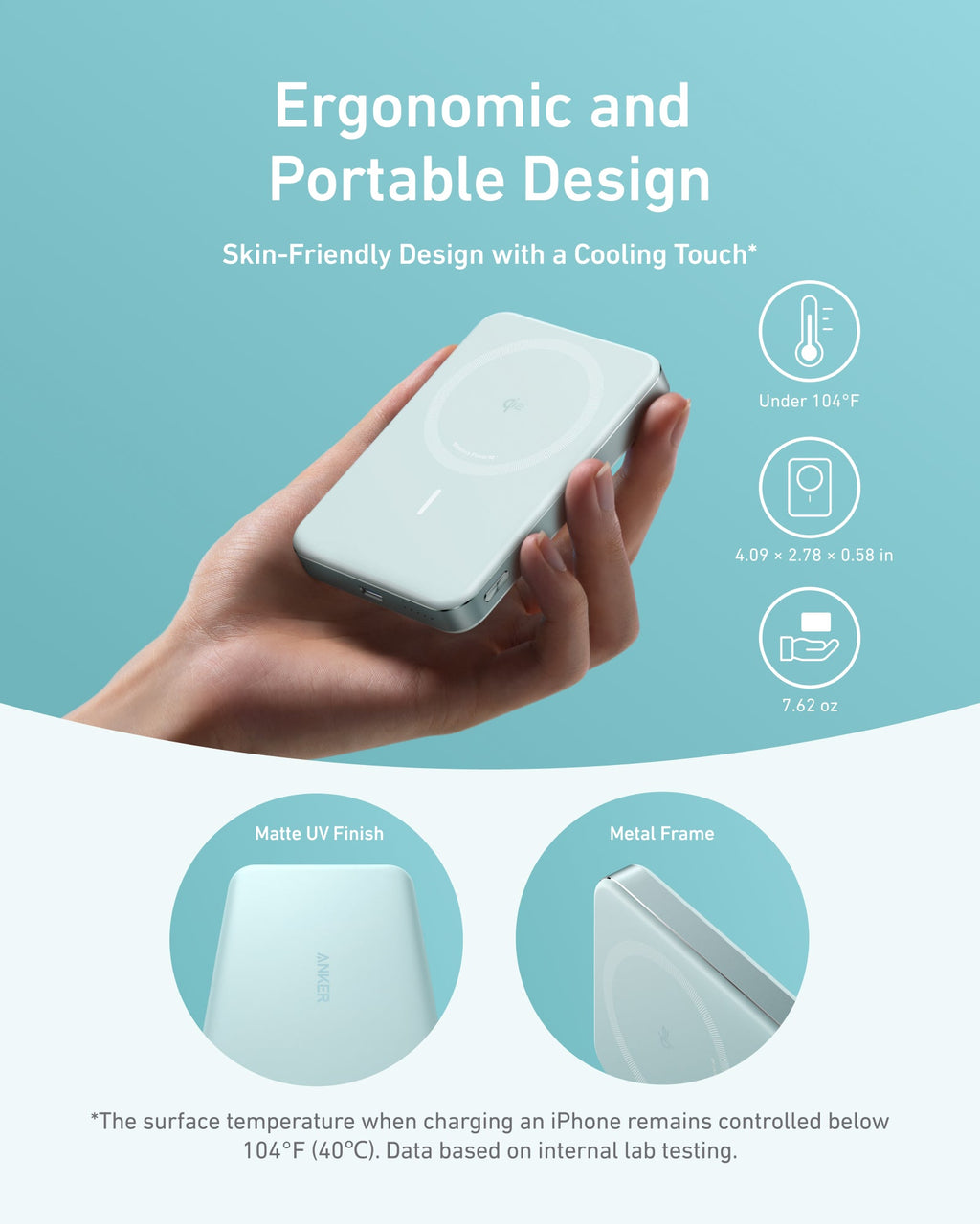 Anker MagGo Slim 10K Magnetic Power Bank